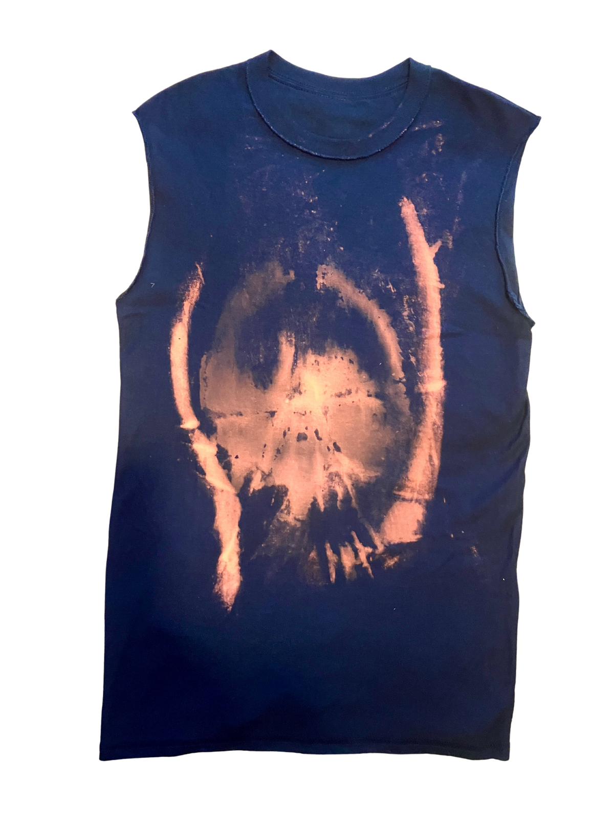 Original Art Unisex Pure Cotton Hand-Crafted Reversible Tank - Small