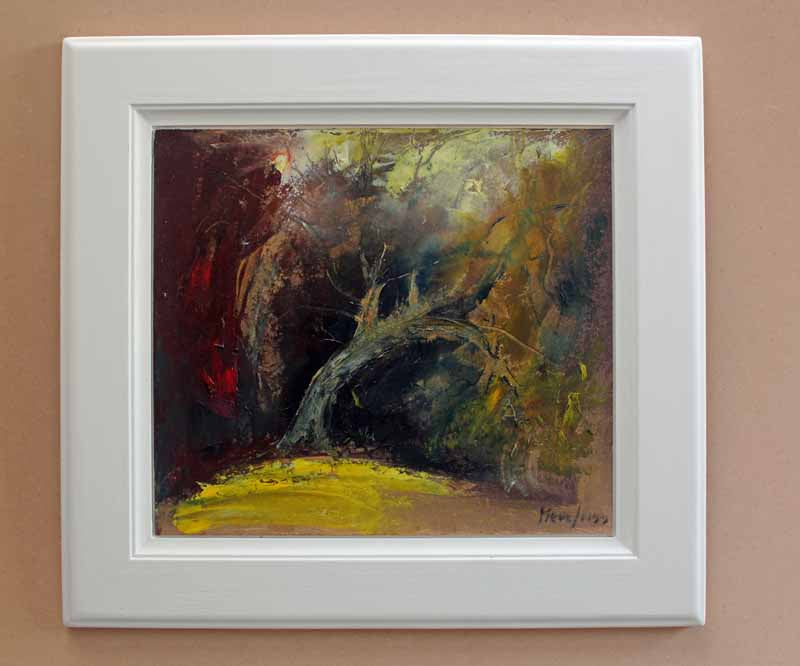 Arching Into the Shadows - Original Oil Painting by Steve Slimm - Artist Steve Slimm - Online Gallery