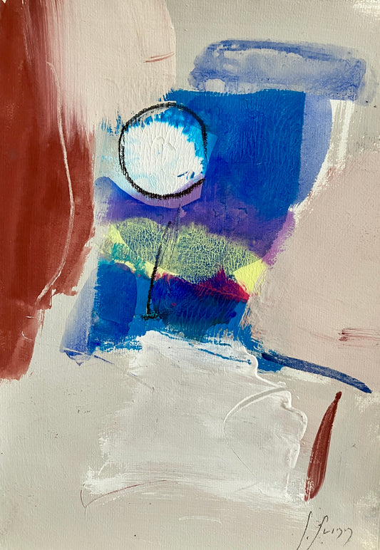 Sunrise - Original Mixed-Media Painting by Steve Slimm - Steve Slimm Online Gallery