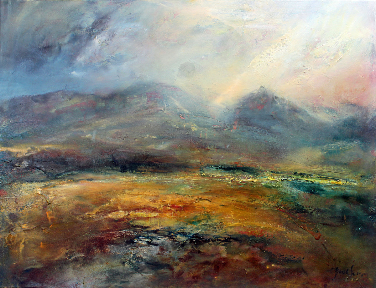 Deep Canvas Giclée Art Print by Steve Slimm - Rough Tor: A Day of Sublime Transcendence - Steve Slimm Online Gallery