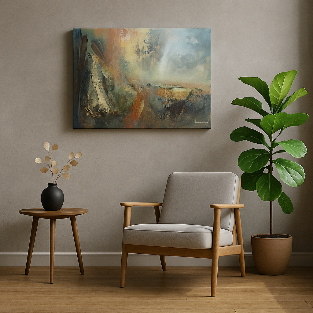 Deep Canvas Giclée Art Print by Steve Slimm - All The Colours of Longing - Steve Slimm Online Gallery